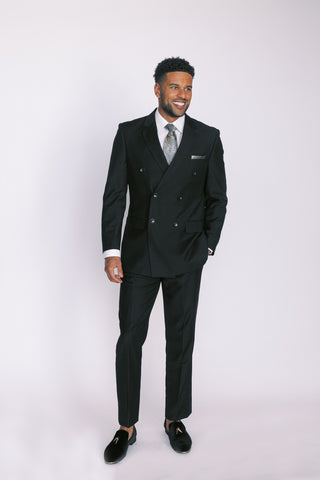 Double Breasted Modern Fit Suit